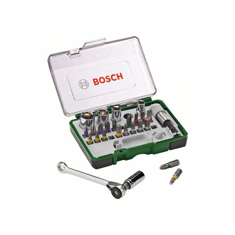 BOSCH 2607017160 27 PIECE RATCHET SCREWDRIVING SET