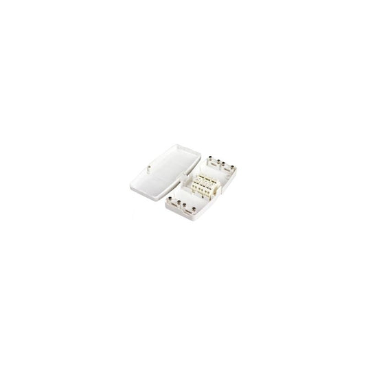 HAGER POWER JUNCTION BOX 3 TERMINAL 32a WHITE J803