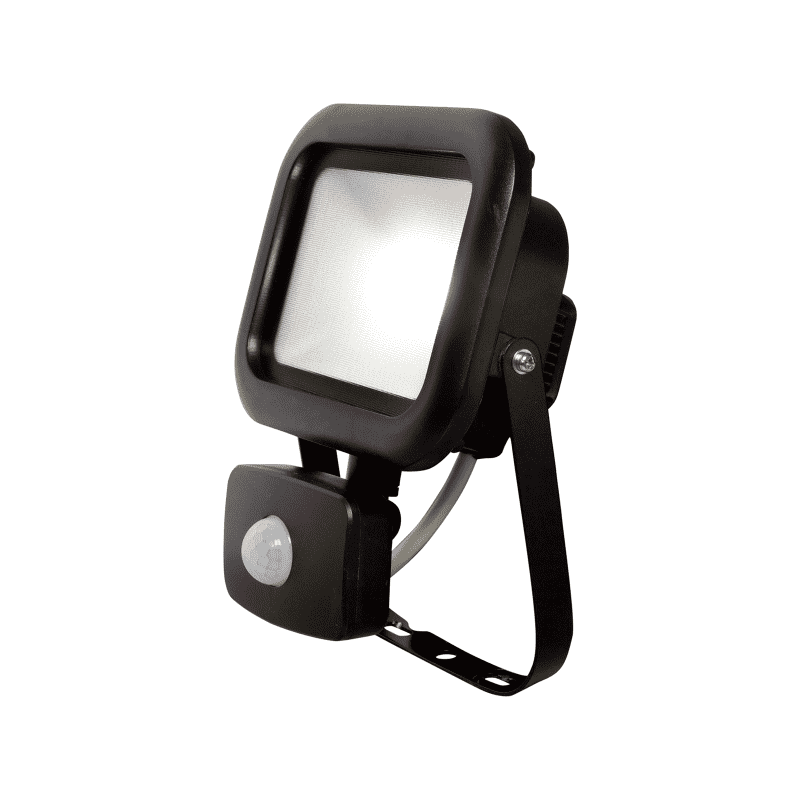 ROBUS RRE1040P-04 REMY CW LED FLD COMES WITH PIR 10w BLACK