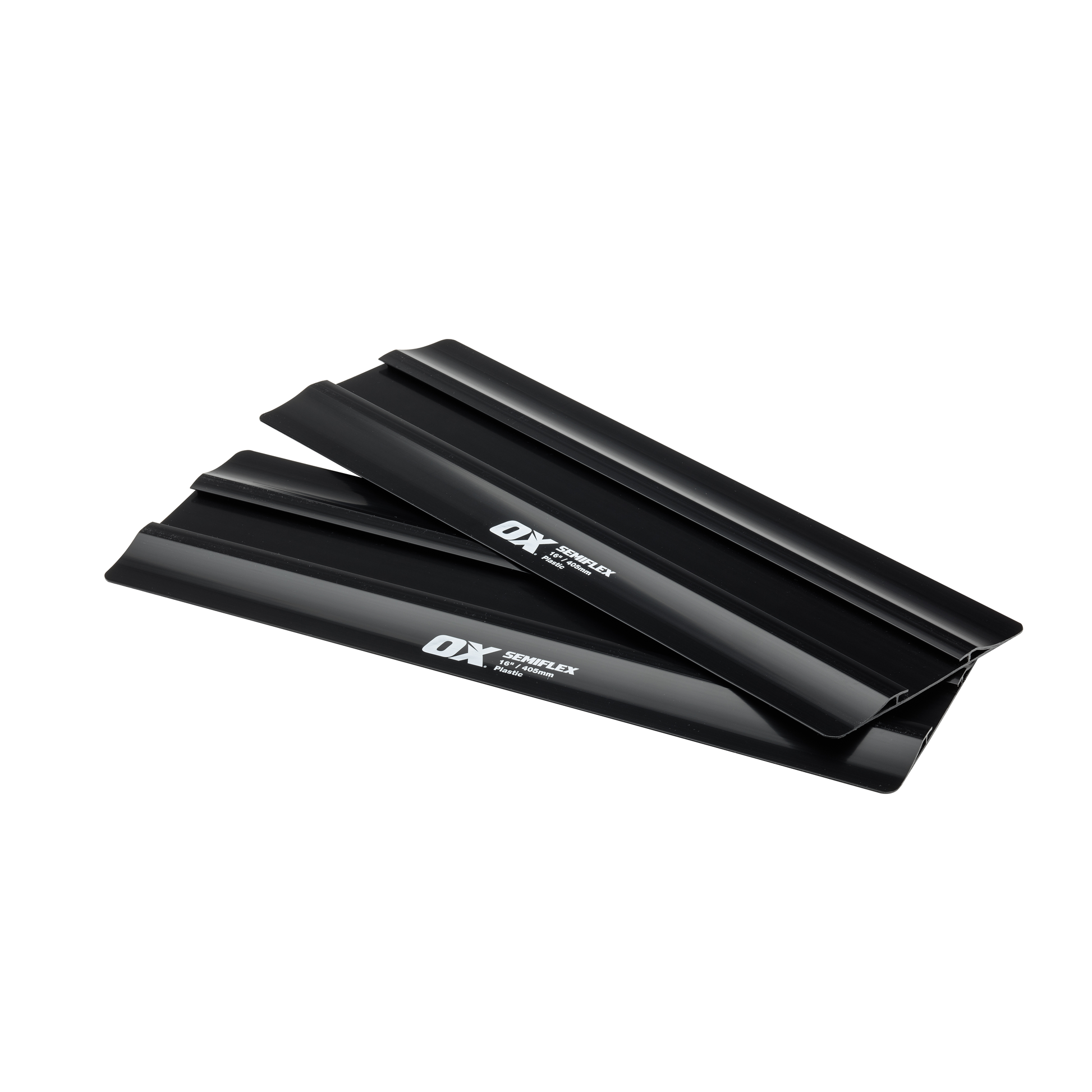 OX-P532716 SEMI FLEX PLASTIC REPLACEMENT BLADES (PACK 2) 405 x 138mm