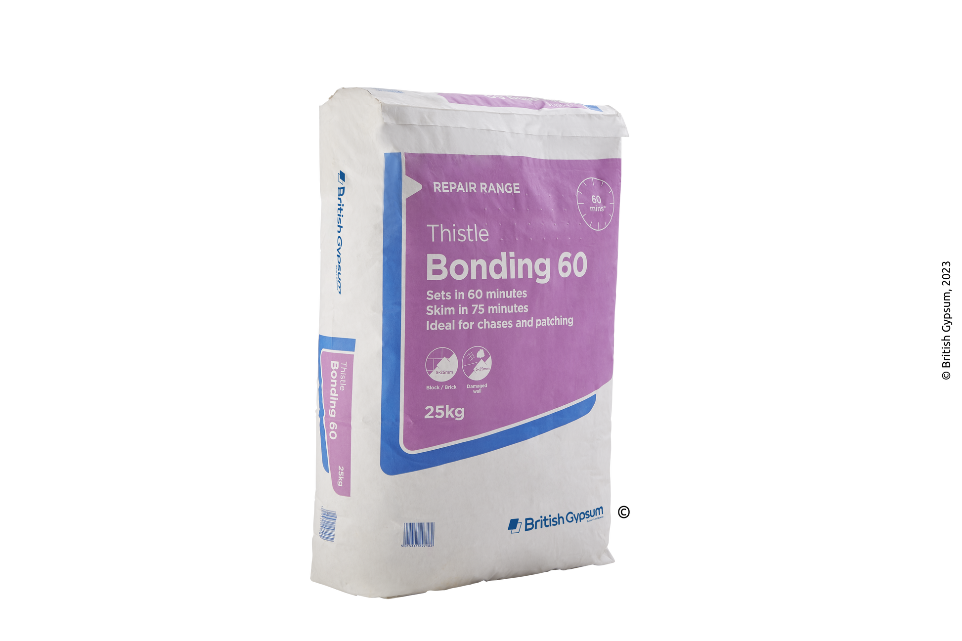 BRITISH GYPSUM THISTLE BONDING 60 BAG 25kg 29718/2