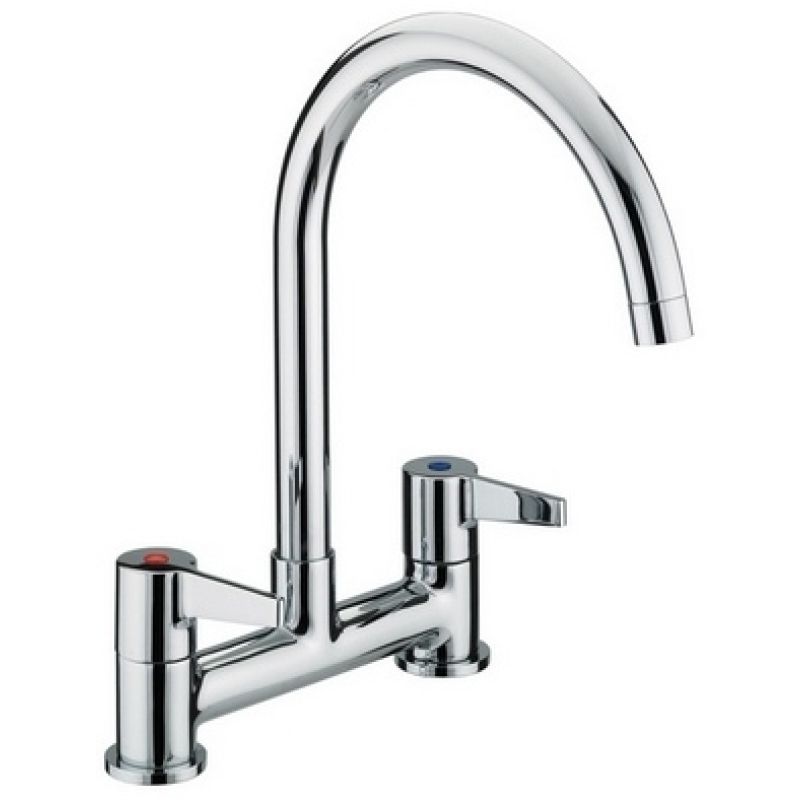 BRISTAN DUL DSM C DESIGN UTILITY LEVER DECK SINK MIXER TAP CHROME