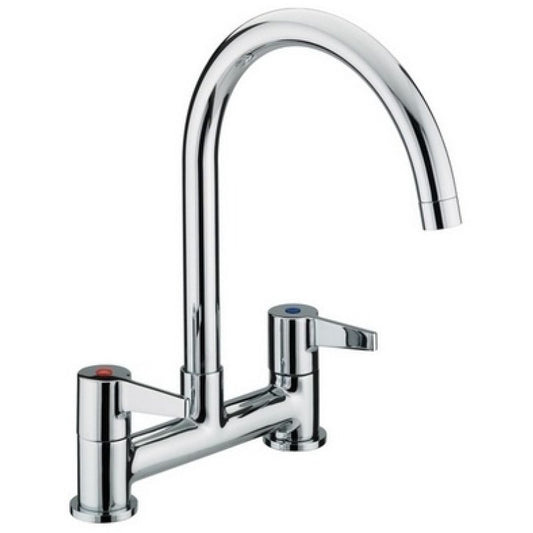 BRISTAN DUL DSM C DESIGN UTILITY LEVER DECK SINK MIXER TAP CHROME