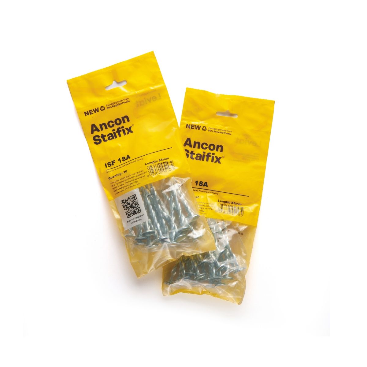 ANCON STAIFIX INSOFAST PLASTERBOARD FIXING 125mm ISF-18A-125BOX