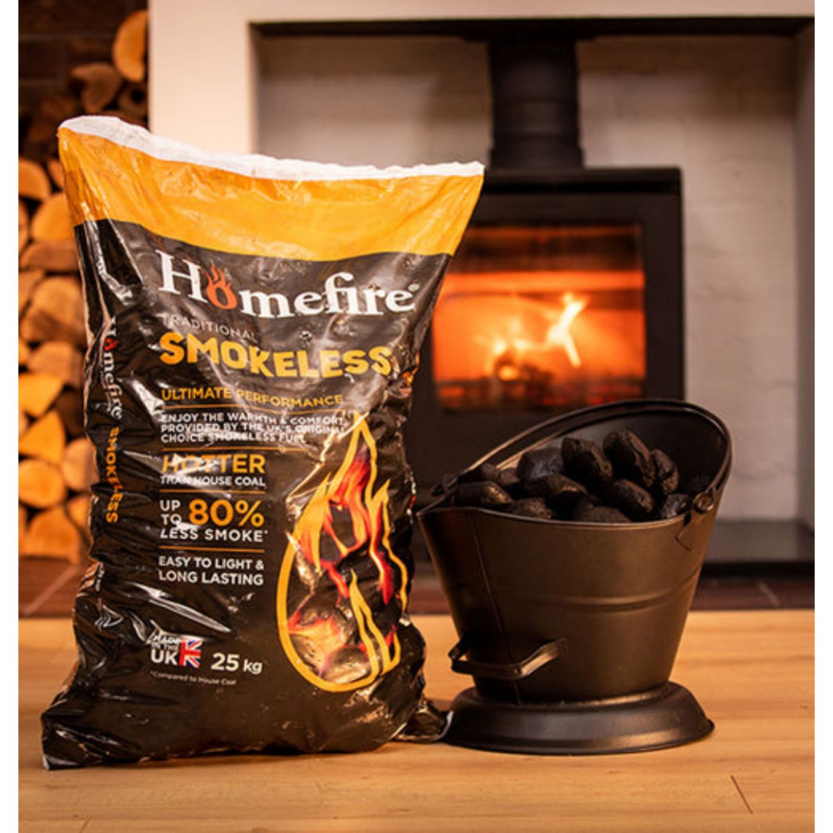DOUBLES 113025 TRADITIONAL HOUSE COAL 25kg BAG