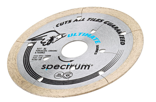 SPECTRUM SL115/22 SL-PRO ULTIMATE CERAMIC DIAMOND DISC 115MM