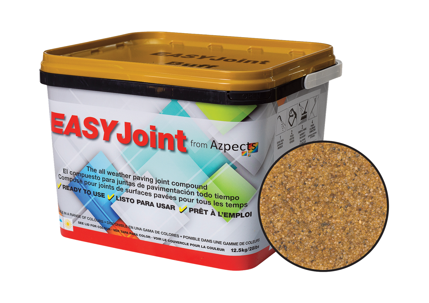 AZPECTS (DTS) EASYJOINT ALL WEATHER PAVING JOINT COMPOUND BUFF 3051