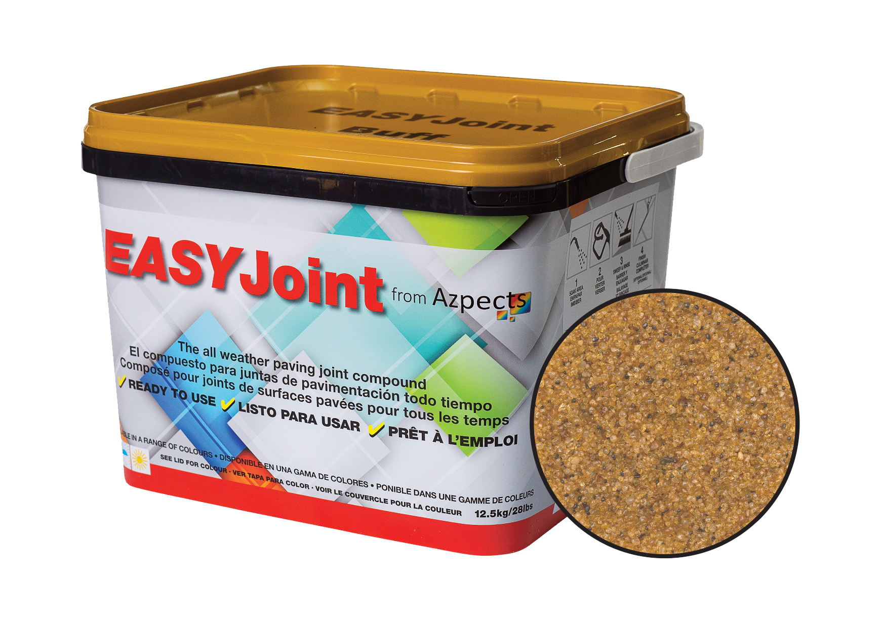 AZPECTS (DTS) EASYJOINT ALL WEATHER PAVING JOINT COMPOUND BUFF 3051