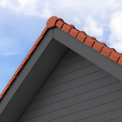 CEDRAL CLICK WEATHERBOARD WOOD 3600 x 186 x 12mm C18 SLATE GREY 118582