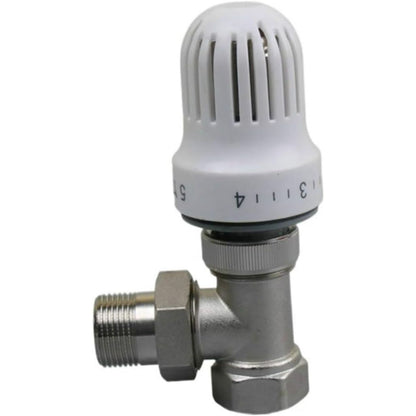 PRO CLASSIC THERMOSTATIC RADIATOR VALVE ANGLED TRV & LSV 10080105