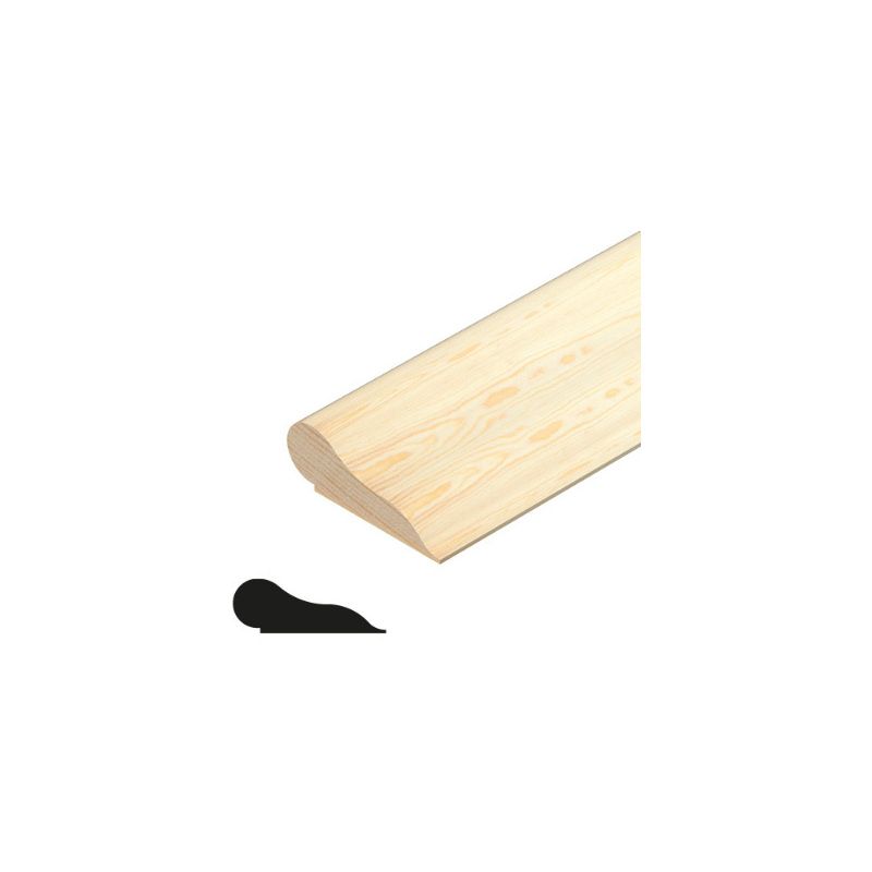 PINE PICTURE RAIL 41 x 15 x 2400mm TM765