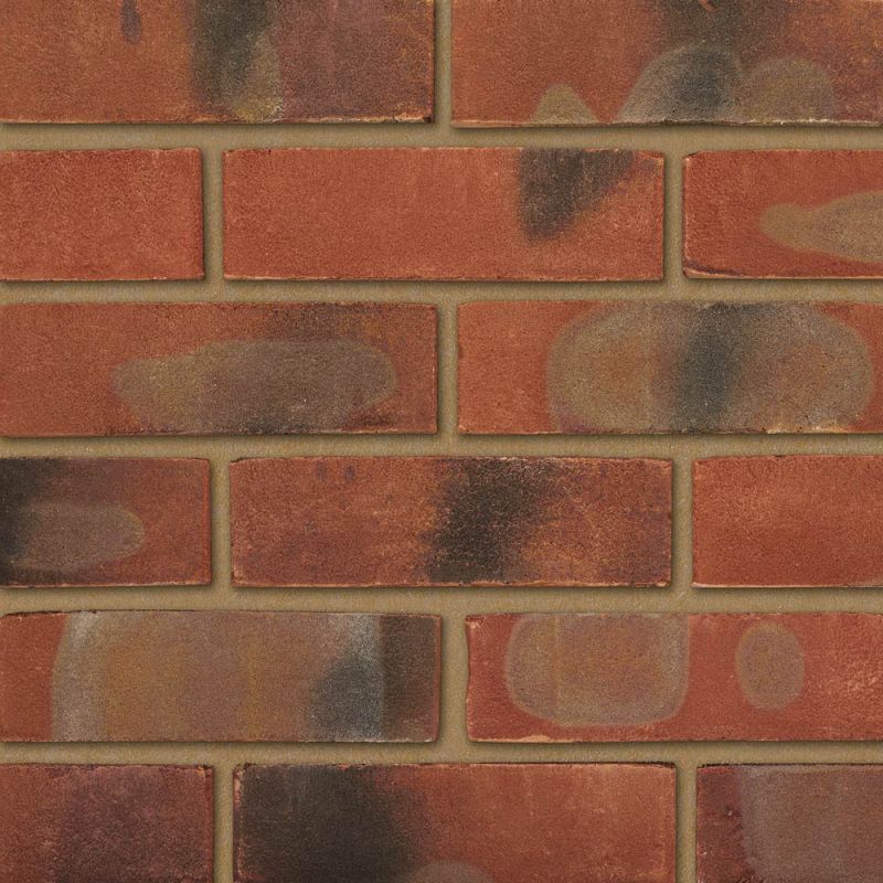 IBSTOCK ECLIPSE LEICESTER WEATHERED RED STOCK BRICK 65mm (100 PER LEG) A4934A