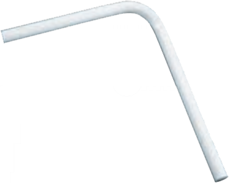 MACDEE LOW LEVEL FLUSHPIPE 24 x 18mm WHITE DFP08WH