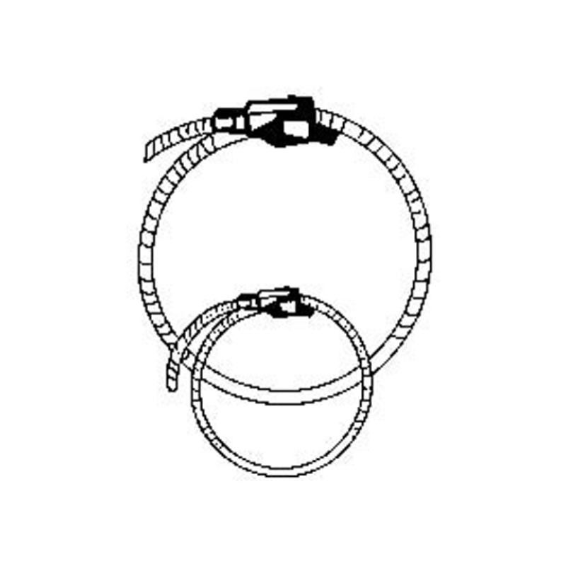 MANROSE CLAMP 50/110 x 8mm METAL 1100