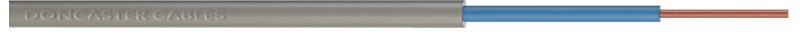 DONCASTER CABLE 6181Y725BL/G100 25.0mm GREY/BLUE PVC BASEC