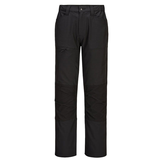 WX2 Eco Active Stretch Work Trousers, 28, R, Black