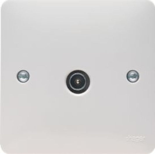 HAGER WMTVF 1 GANG NON ISO COAX SOCKET