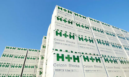 100mm Celcon H+H High Strength Grade Plain Face 7.3N Block - Pack of 120