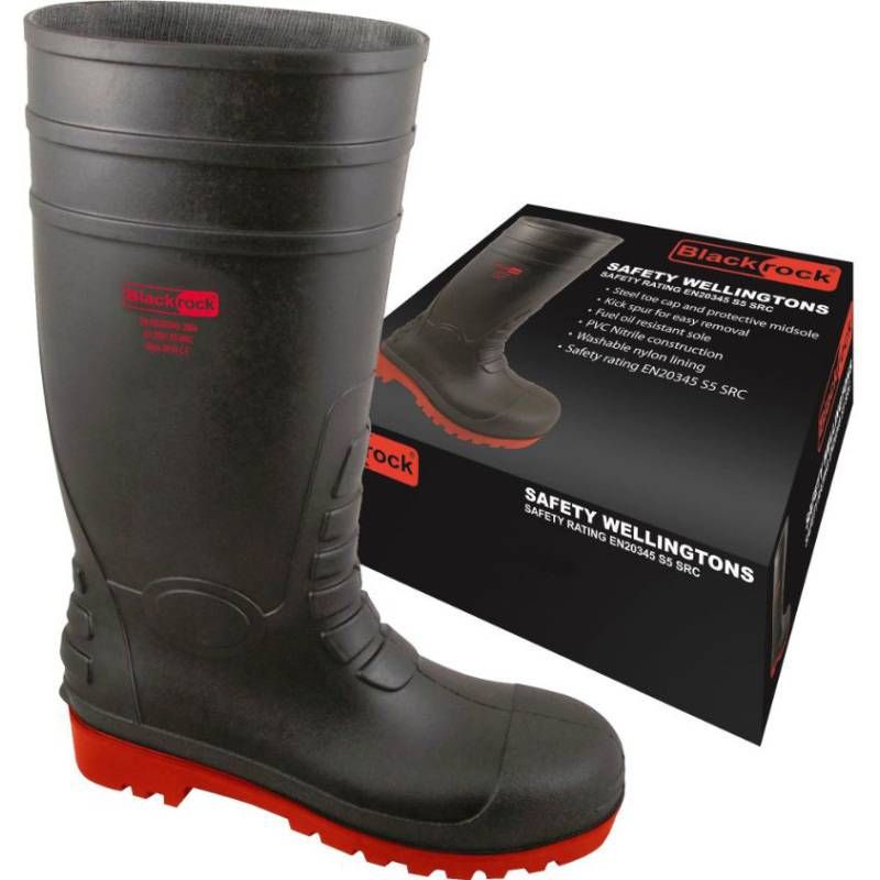 BLACKROCK SAFETY WELLINGTONS SF7309 SIZE 9