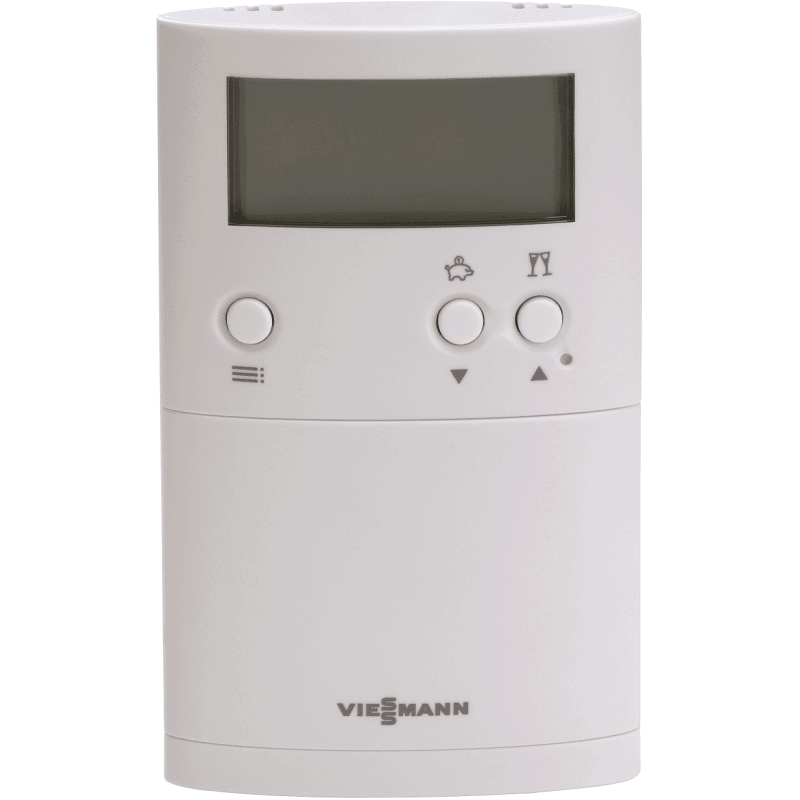 VIESSMANN VITOTROL 100 UTDB RF2 WIRELESS PLUG-IN PROG ROOM STAT 7 DAY/2 CHANNEL 7537234 112389