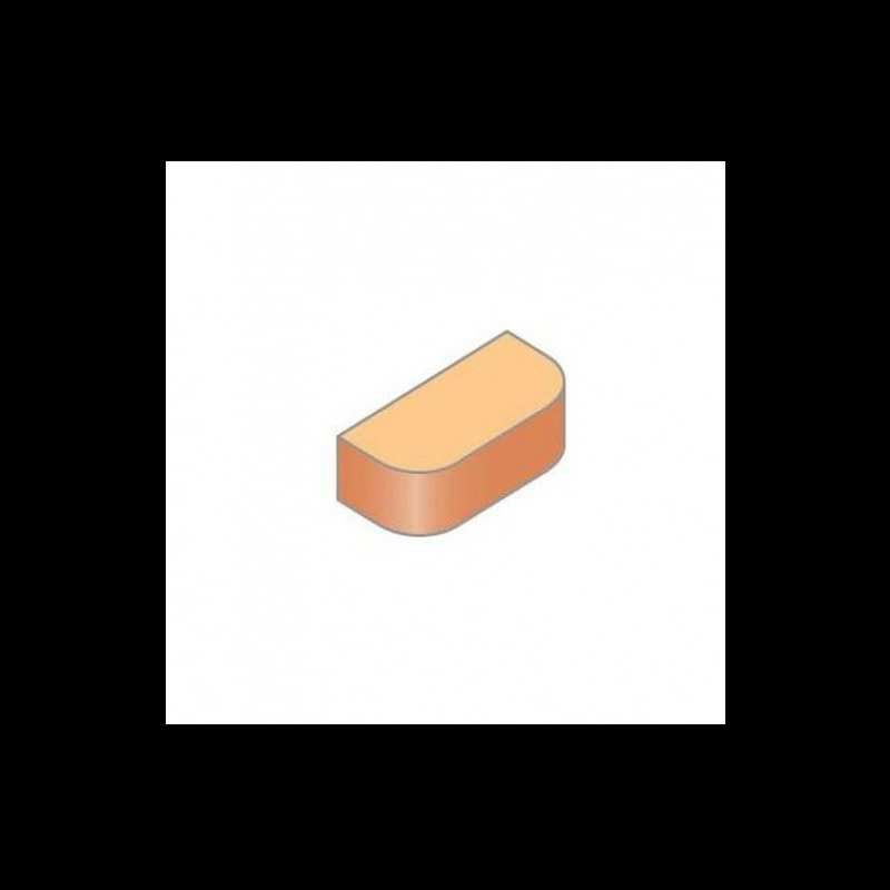 FORTERRA CRADLEY AN6.2 SMOOTH RED DOUBLE CANT 65mm SPECIAL SHAPED BRICK