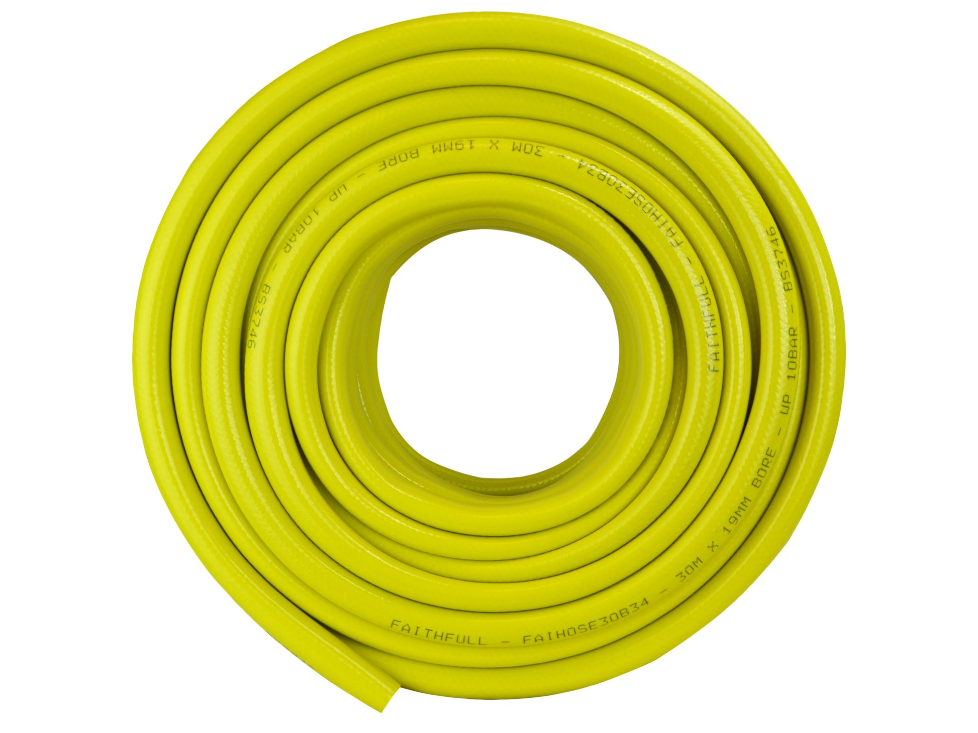 FAITHFULL FAIHOSE30B34 HEAVY DUTY REINFORCED BUILDERS HOSE 3/4" x 30m