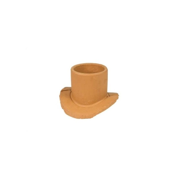 CANOVA CLAY SMALL SQUARE SADDLE 90deg 100mm SJS4/1