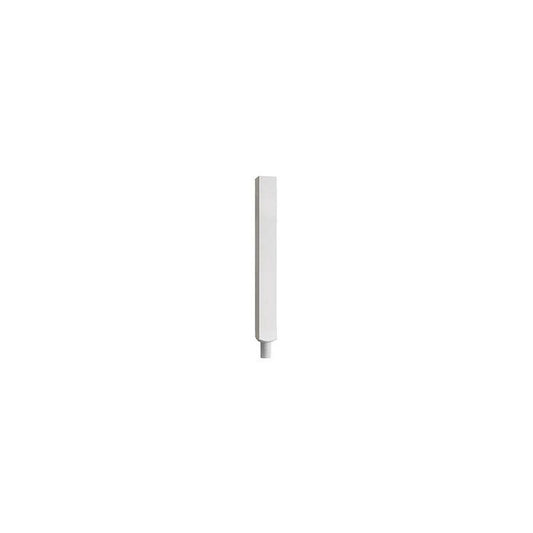 PRIMED FULL SPIGOT NEWEL POST 91 x 850mm WHITE PT850W