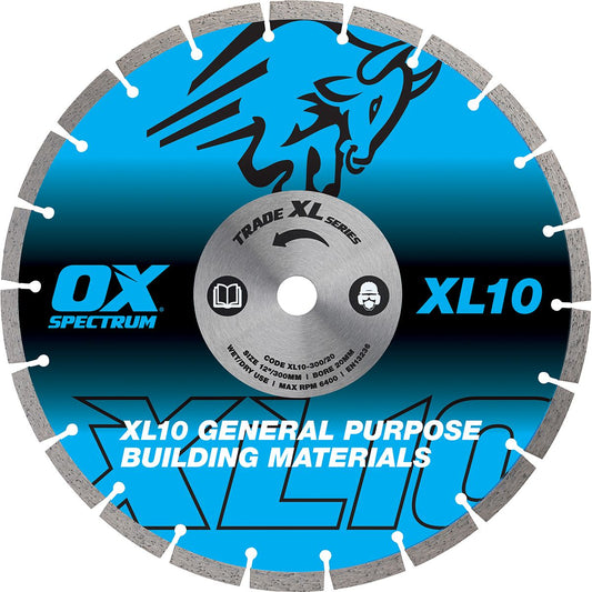 SPECTRUM XL10-300/20 SEGMENTED GENERAL PURPOSE DIAMOND DISC 300MM