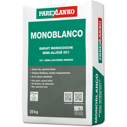 Parex Monoblanco Bl10 25Kg Bag