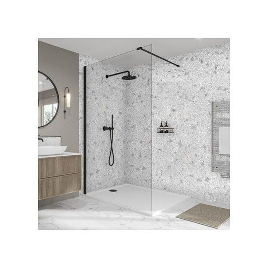 WETWALL ELITE DPF PANEL 9 x 2420 x 580mm TERRAZZO NUAGE 12850035