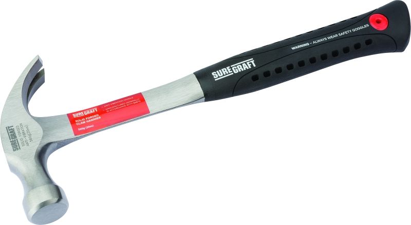 SUREGRAFT SOLID FORGED CLAW HAMMER 560G/20OZ