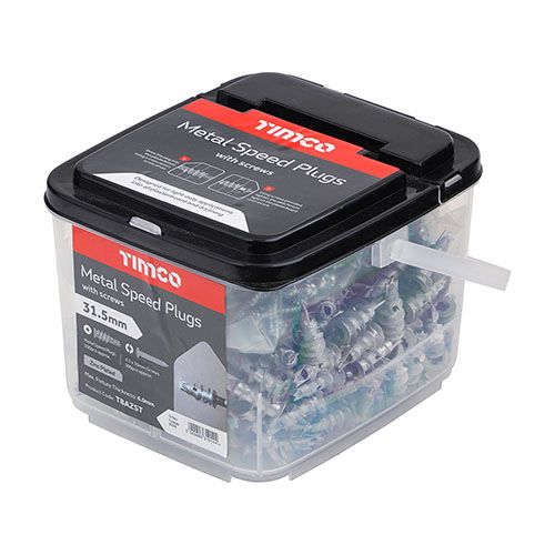 TIMCO METAL SPEED PLUGS 31.5mm (TUB 300) TBAZST