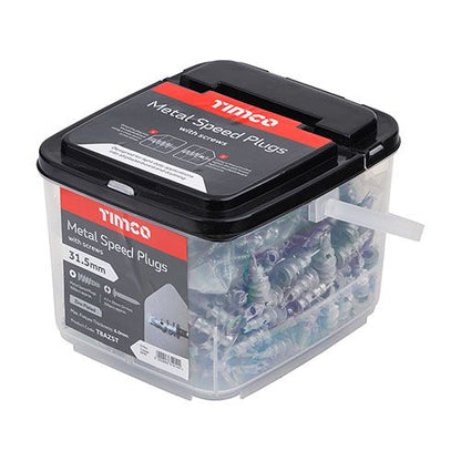 TIMCO METAL SPEED PLUGS 31.5mm (TUB 300) TBAZST
