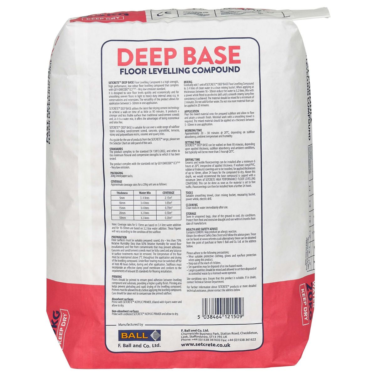 SETCRETE DEEP BASE 20kg T0600E5A