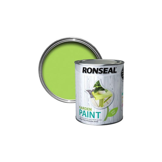 RONSEAL GARDEN PAINT 750ml LIME ZEST 37412