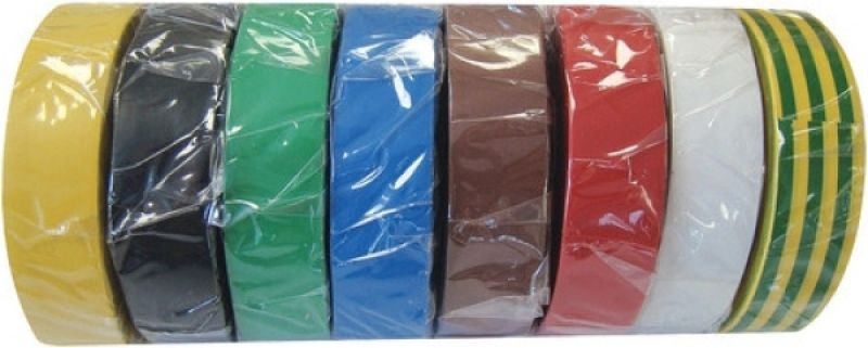 ELECTRICIANS TA76BRO TAPE 19MMX33MTR BROWN