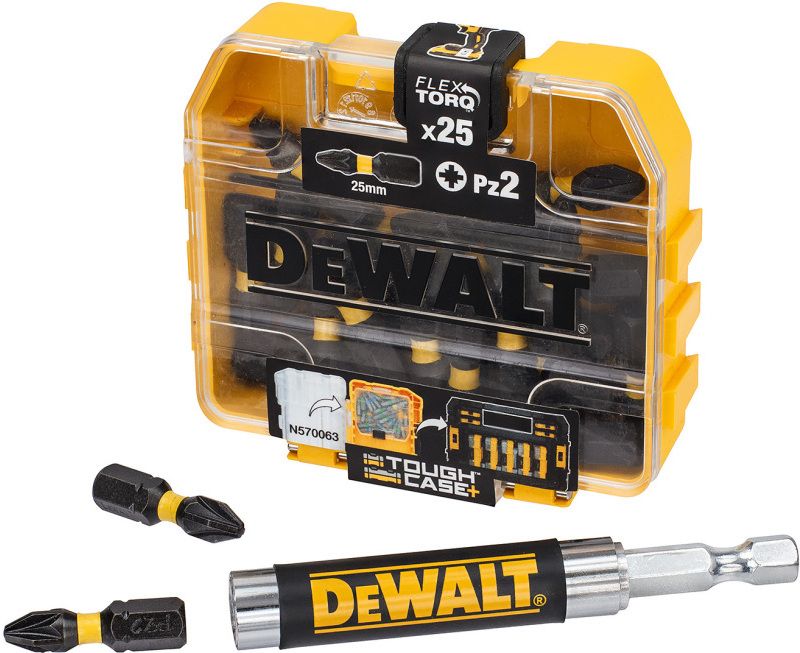 DEWALT DT70621T-2Z TICTAC BOX WITH PZ2 BITS AND HOLDER