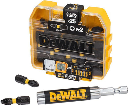 DEWALT DT70621T-2Z TICTAC BOX WITH PZ2 BITS AND HOLDER