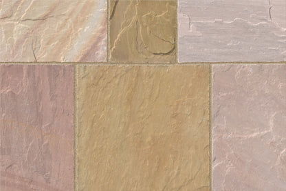 STONEMARKET MARKETSTONE 4-SIZE PROJECT PACK (20.93m2) 18mm SAHARA MULTI KF6511470