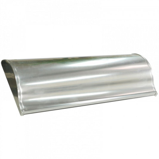 JCK UAP TS008 LETTER PLATE 44mm DOORSET SATIN S/STEEL TS008 INTERNAL/EXTERNAL SILVER FD30