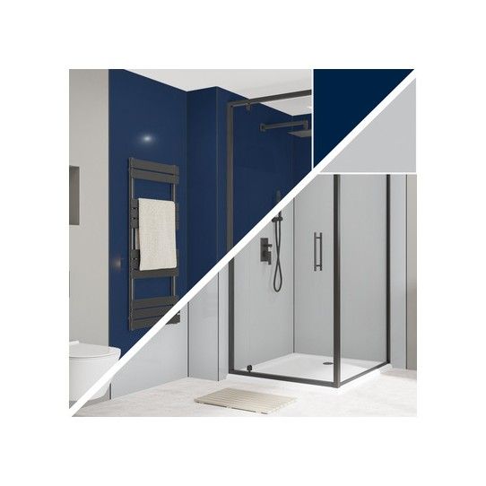 WETWALL ALLOY PANEL 4 x 1220 x 2440mm ATLANTIC/URBAN GREY SWA-SNUG-2440X1220X4