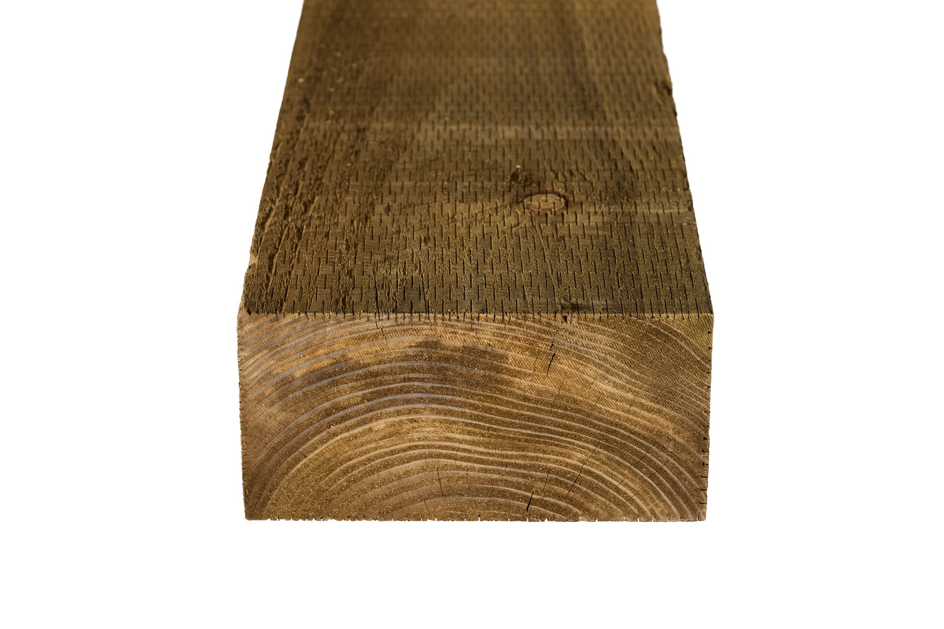 120mm x 240mm Green Treated Garden Railway Sleeper 2.4m