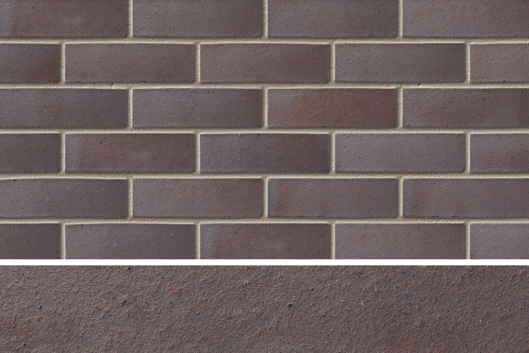 IBSTOCK LODGE LANE STAFFORDSHIRE BLUE BRINDLE SMOOTH BRICK 65mm (95 PER LEG) A2220A