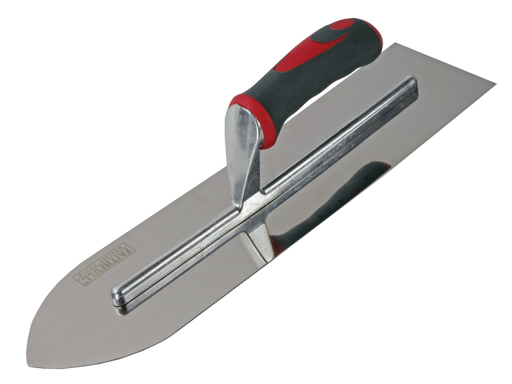 FAITHFULL FAISGTFL16SS SOFT GRIP FLOORING TROWEL 4 x 16" STAINLESS STEEL