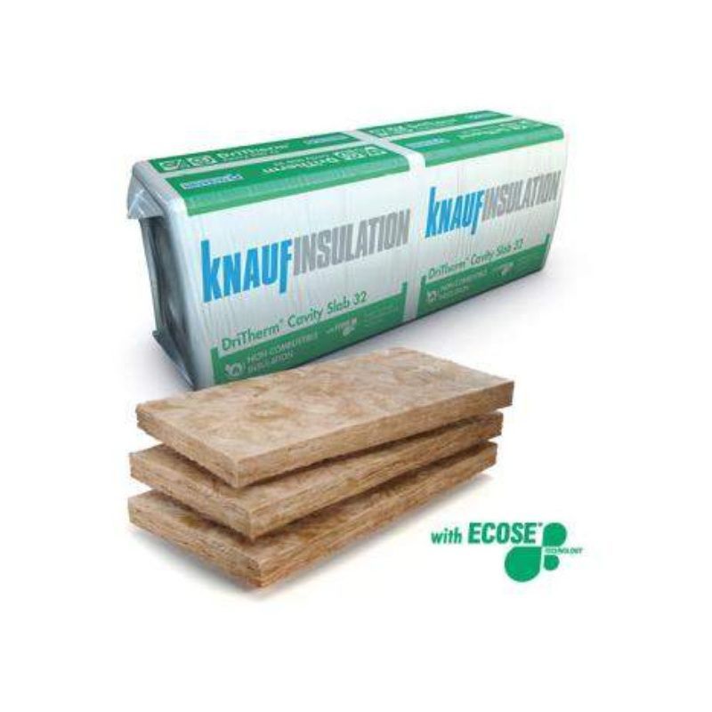 KNAUF DRITHERM 32 CAVITY SLAB 1200 x 455 x 125mm x 2.18m2 (PACK 4) 715828
