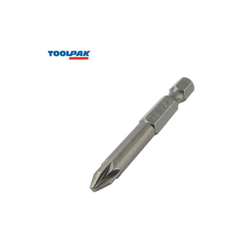 TOOLPAK PZ2S50 POWERDRIVE BIT PZ 2 50mm (3)