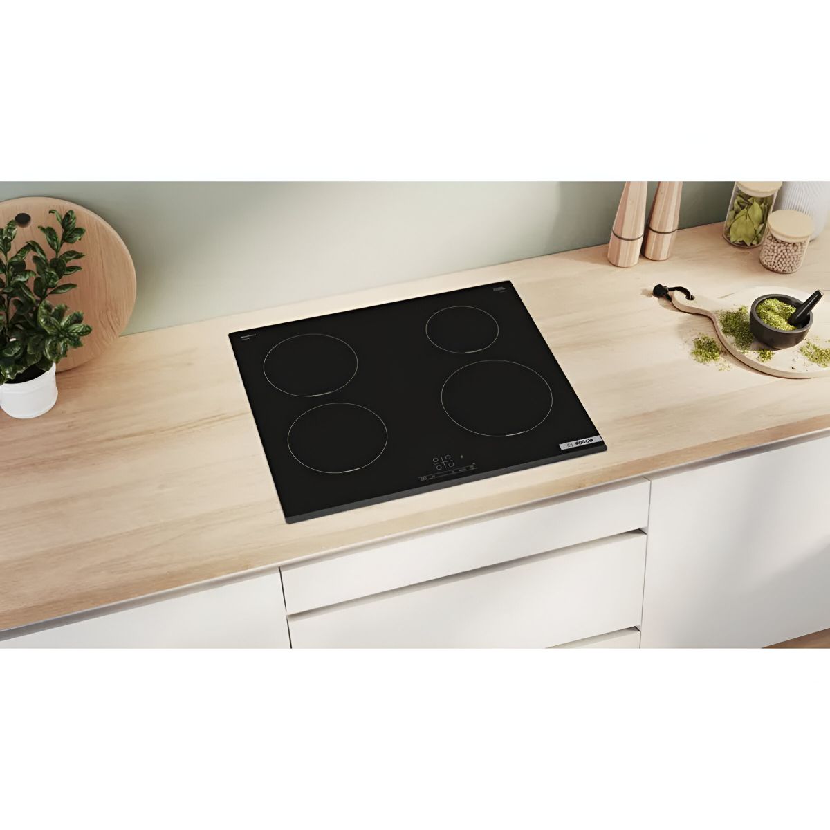 BOSCH PIE631BB5E SERIES 4 INDUCTION HOB BLACK GLASS
