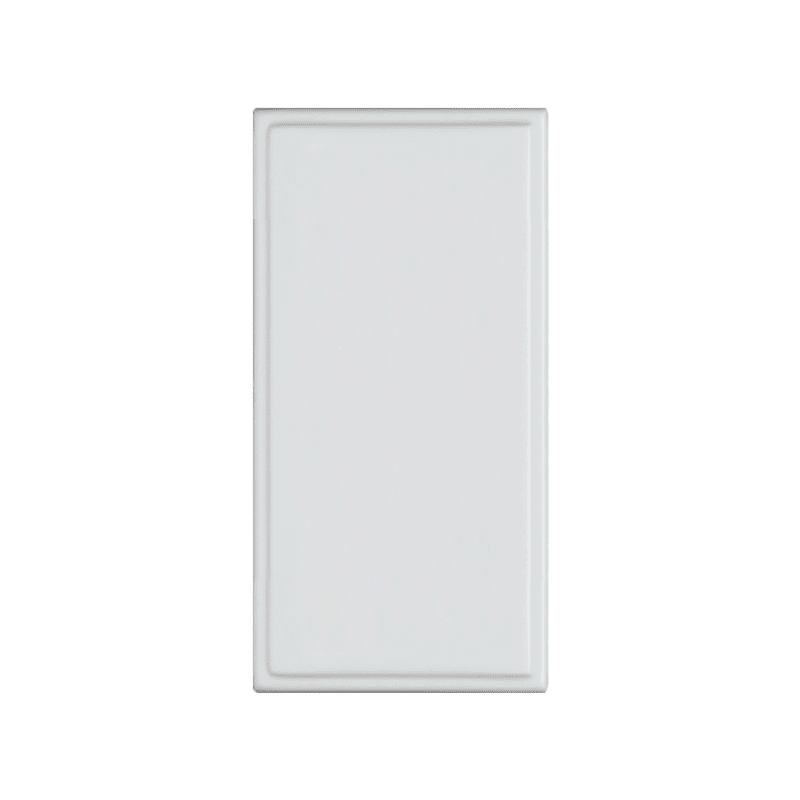 HAGER WMMB BLANK EURO MODULE WHITE