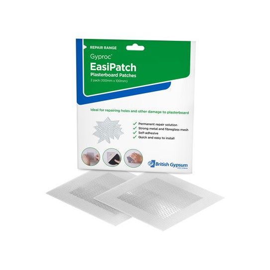 OKARNO PLASTERBOARD REPAIR PATCH (PACK 2) 100 x 100mm 5200911776